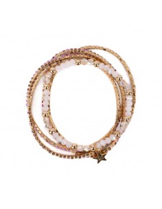 Set 4 Pulseras Glam Girl 2