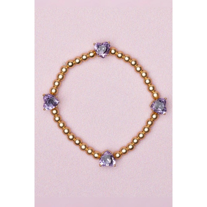 Pulsera Ametista Love