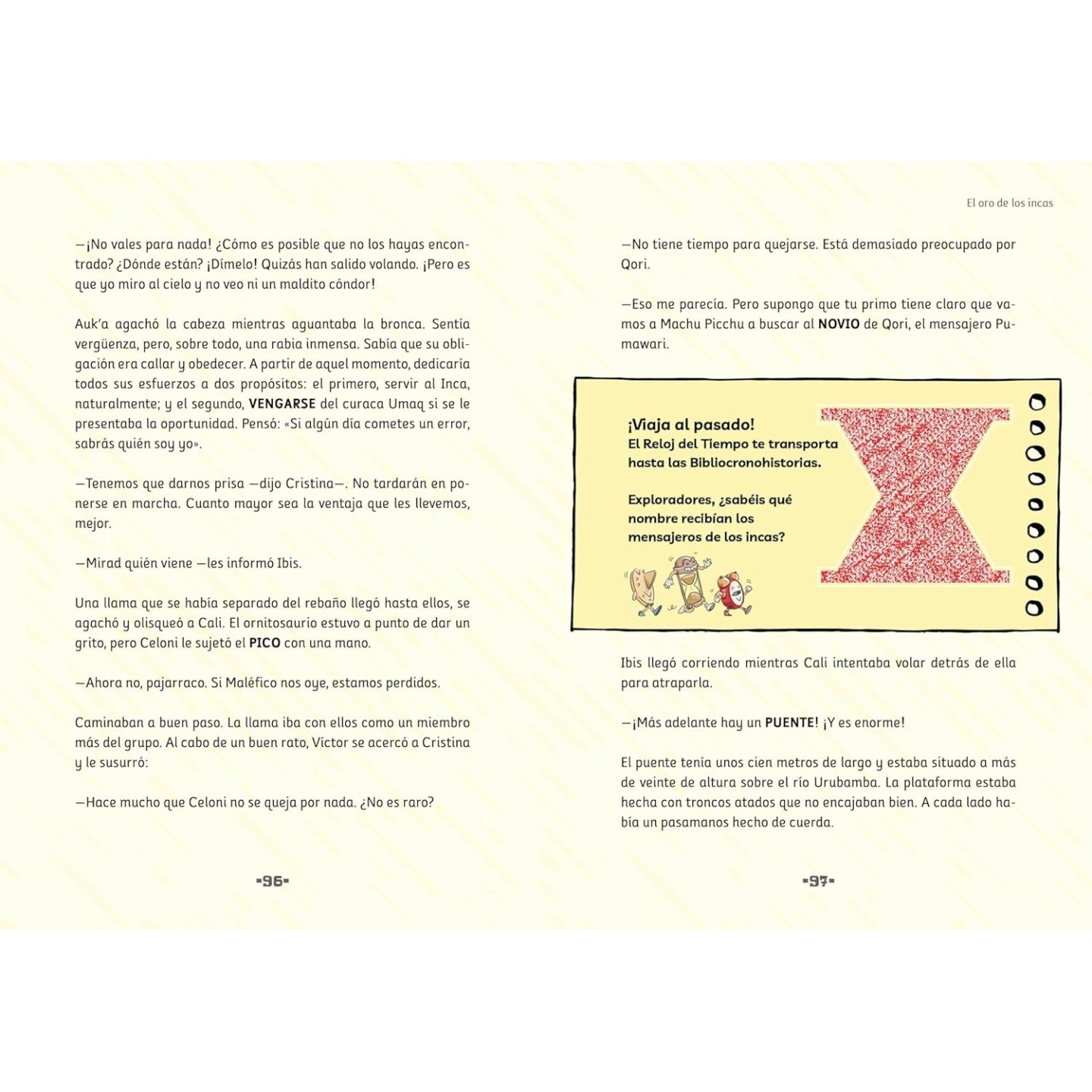 Los Exploradores del Tiempo - El oro de los Incas