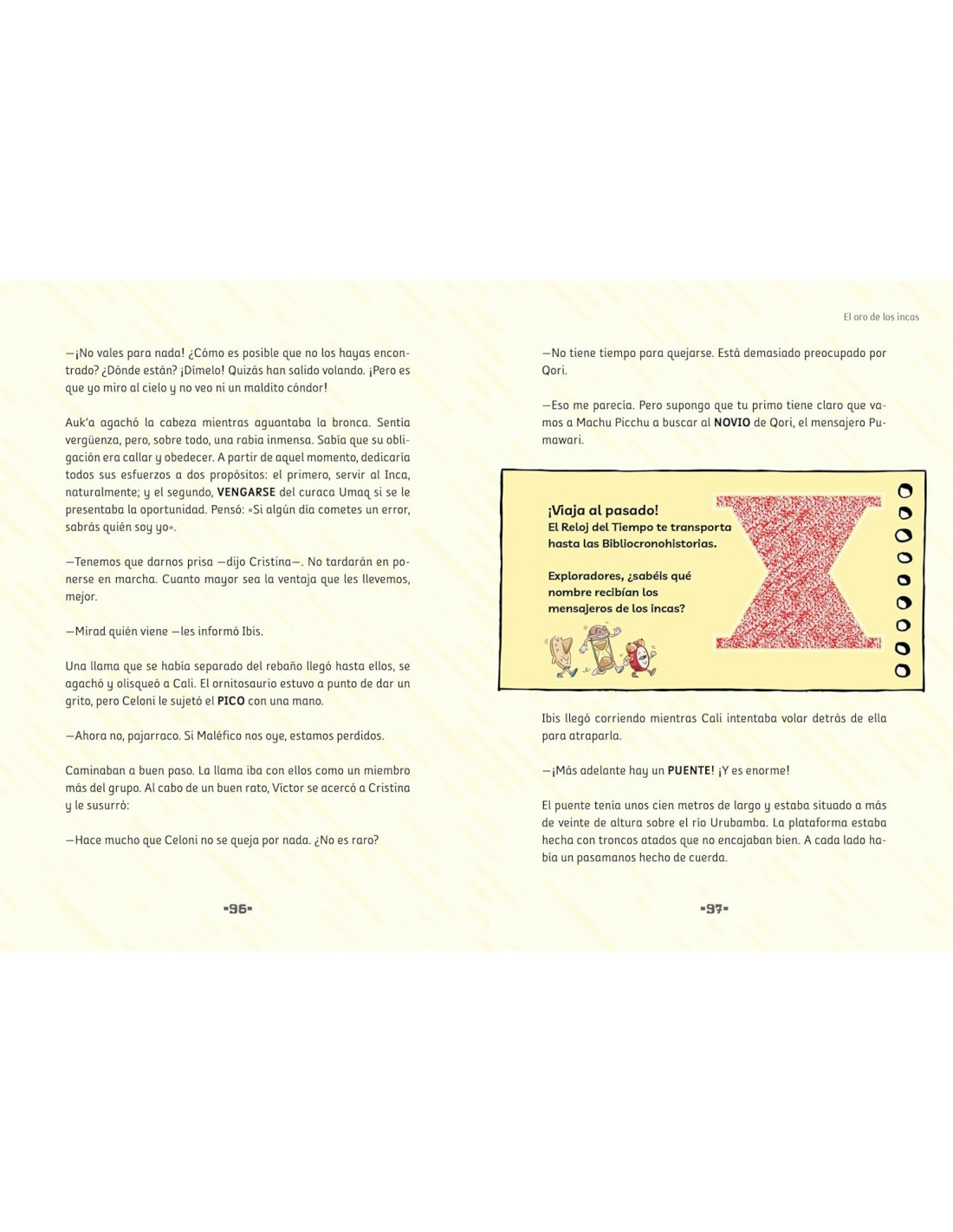 Los Exploradores del Tiempo - El oro de los Incas