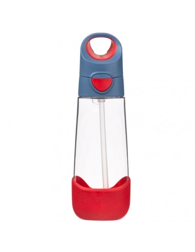 Botella de Tritán con Pajita 600ml -...