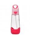 Botella de Tritán con Pajita 600ml - Flamingo Fizz