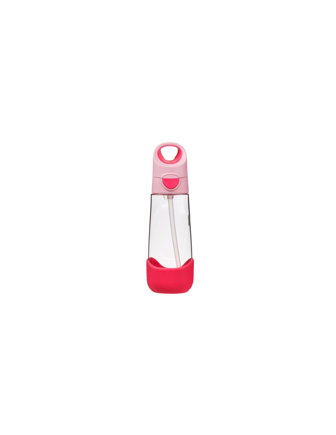 Botella de Tritán con Pajita 600ml - Flamingo Fizz