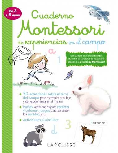 Cuaderno Montessori de experiencias...