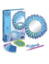 Kit Creativo Espejo con Plumas de Diamantes