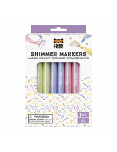 Rotuladores Plata Shimmer