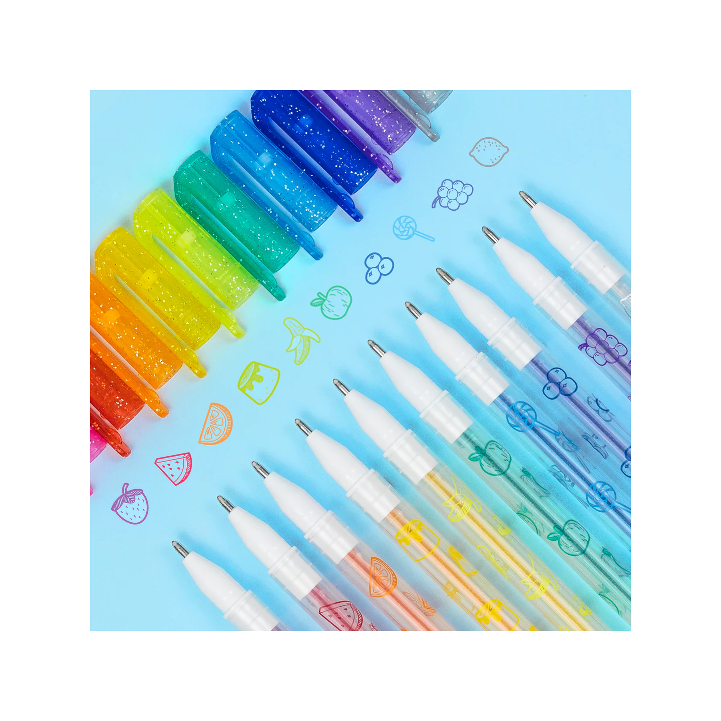 Bolígrafos de Gel Shimmer con Olores