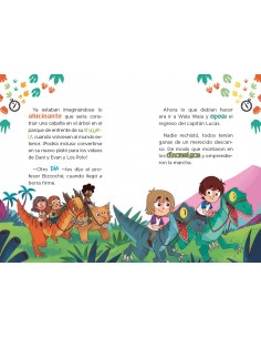 Las aventuras de Dani y Evan 10. Espinosaurio vs. T-Rex 2