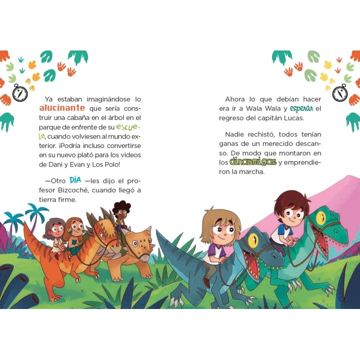Las aventuras de Dani y Evan 10. Espinosaurio vs. T-Rex