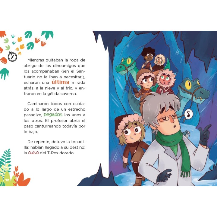 Las aventuras de Dani y Evan 10. Espinosaurio vs. T-Rex