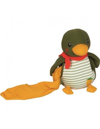 Peluche-Doudou Pato Little Wonder