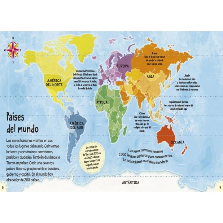 Mi primer atlas (Con Poster del Mundo)
