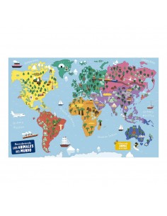 Descubriendo los animales del mundo. Tablero magnético 2