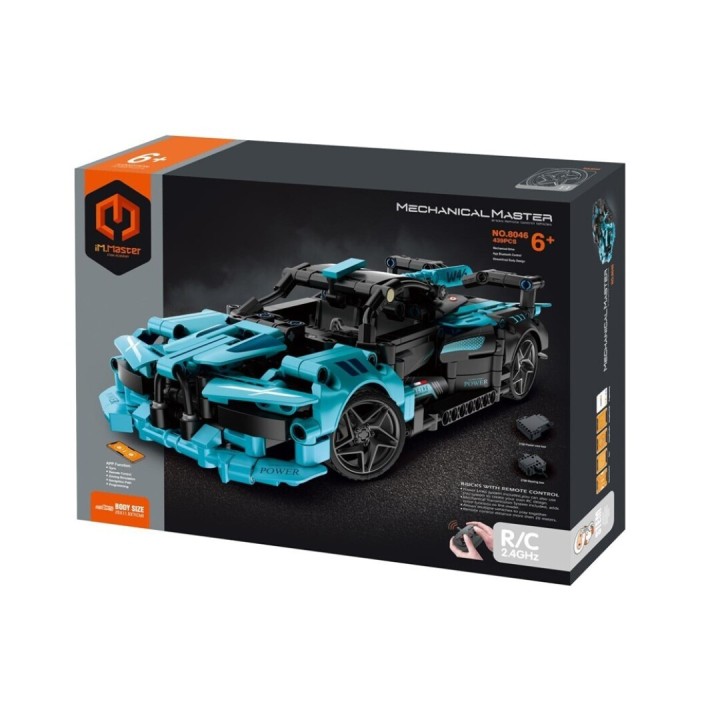 iMMaster Coche Radio Control Azul - 439 Piezas