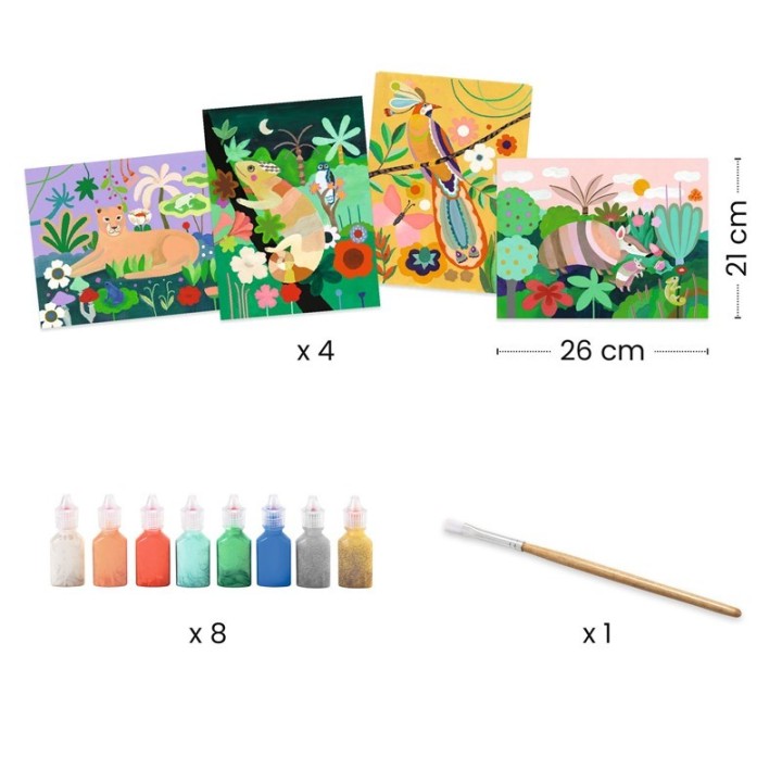 Taller Pintura 3D - Bosque Tropical