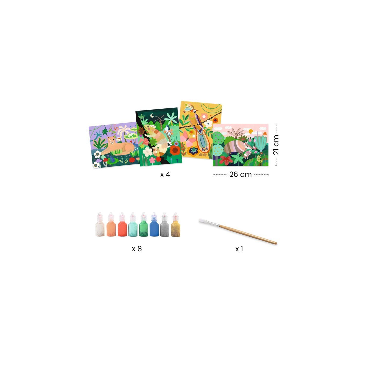 Taller Pintura 3D - Bosque Tropical