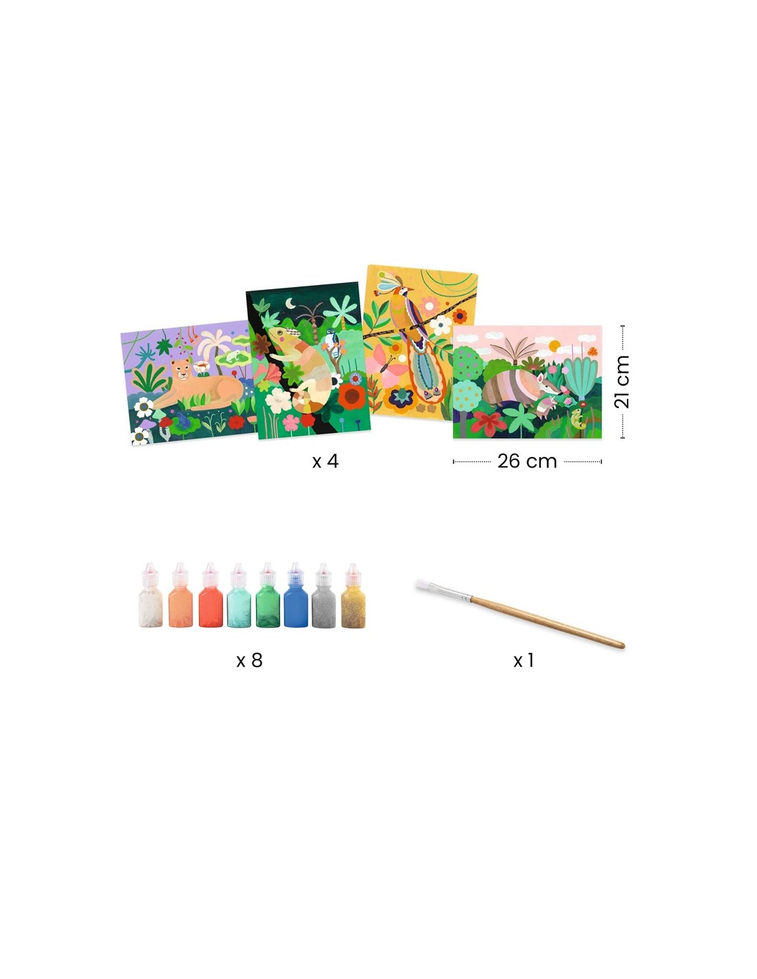 Taller Pintura 3D - Bosque Tropical