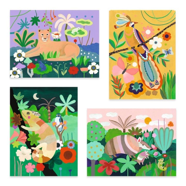 Taller Pintura 3D - Bosque Tropical