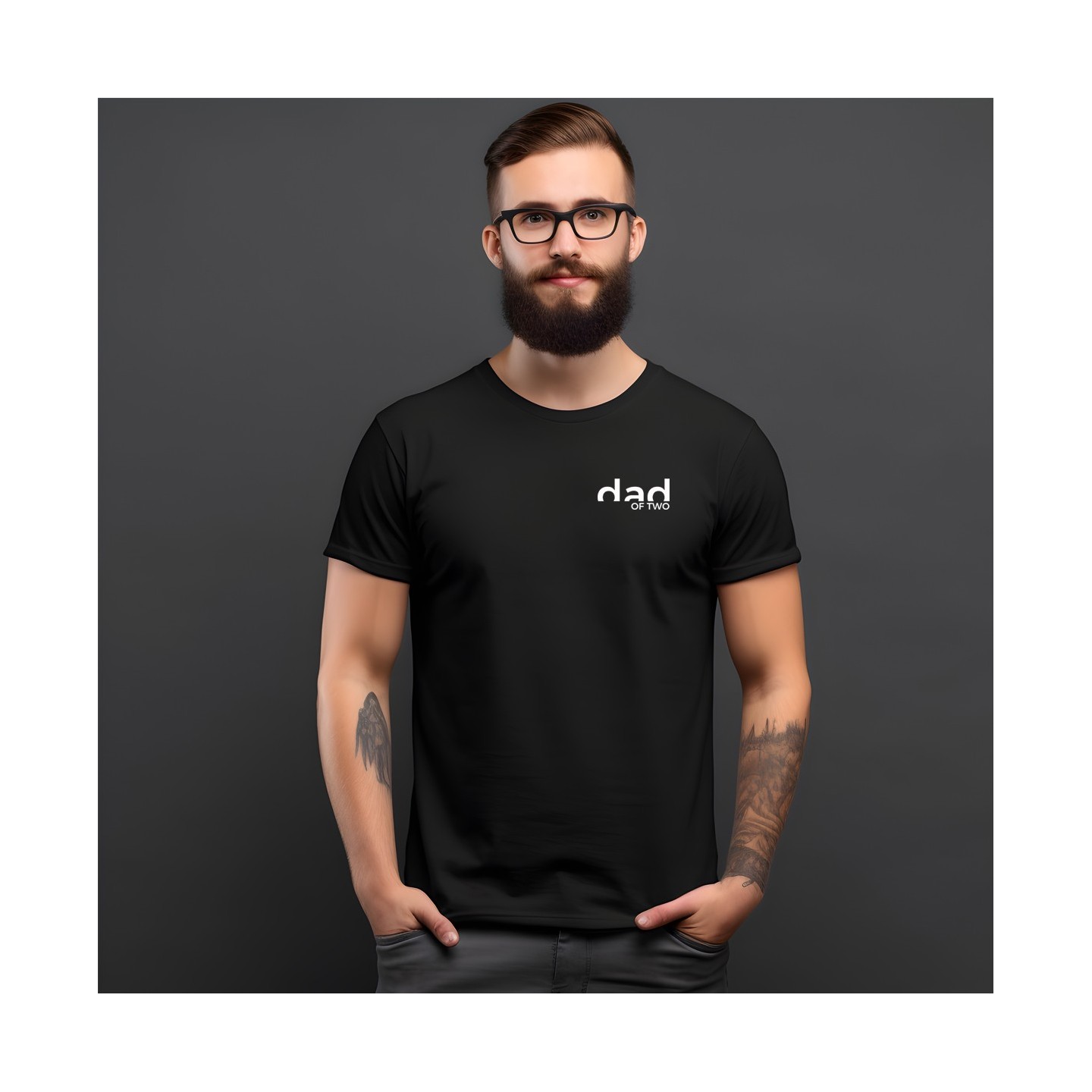 Camiseta DAD OF X Negra