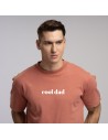 Camiseta Cool Dad Naranja Clay