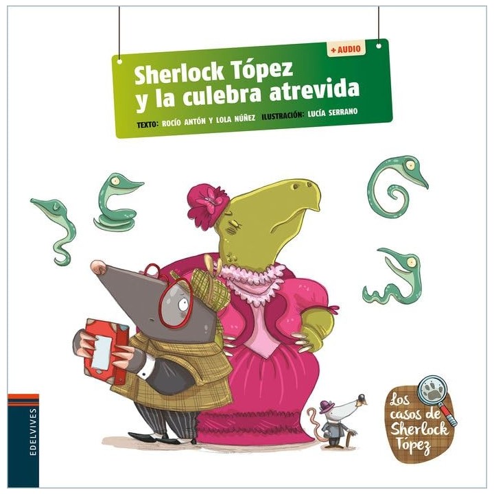 Sherlock Tópez y la culebra atrevida + QR
