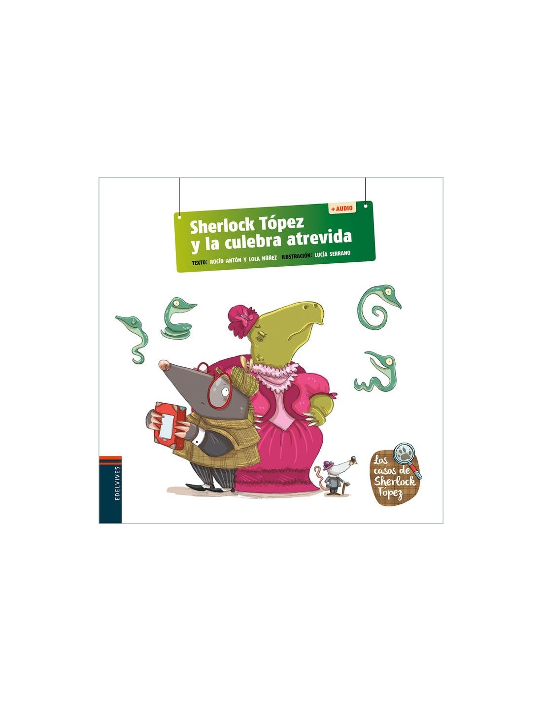 Sherlock Tópez y la culebra atrevida + QR