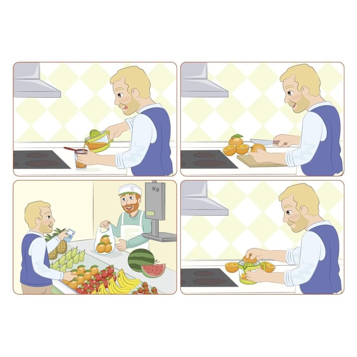Comprensión con pictogramas: Los alimentos