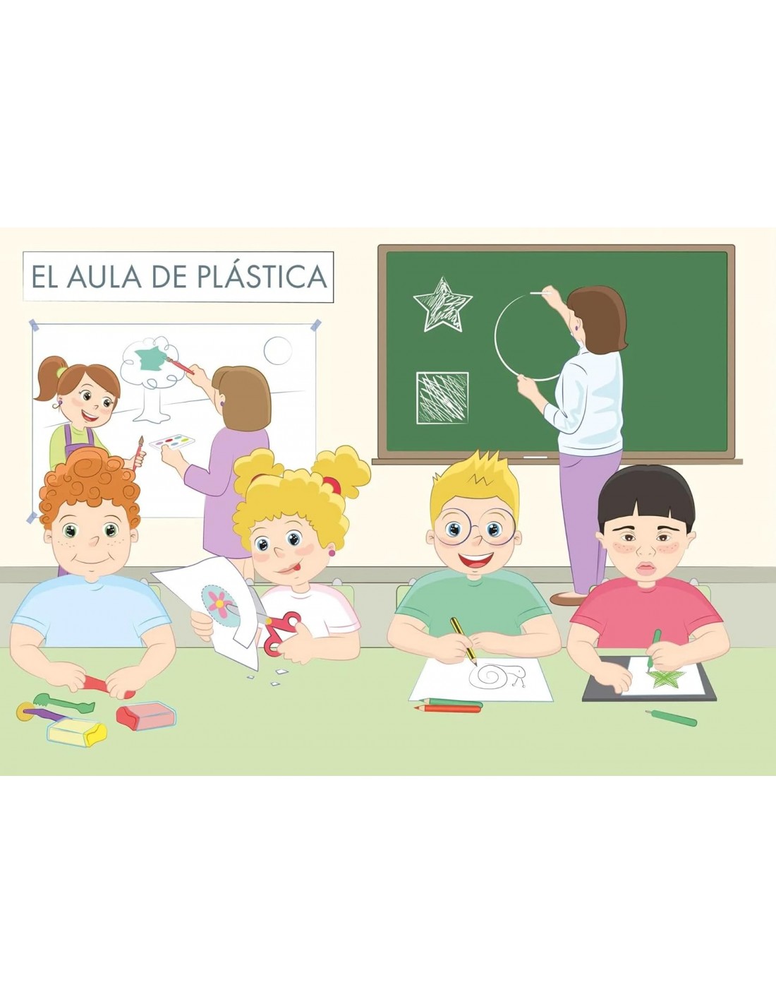 Comprensión con Pictogramas: El Cole