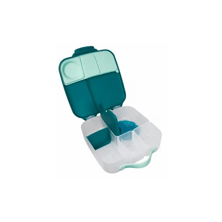 Caja almuerzo con gel refrigerante - Emerald Forest