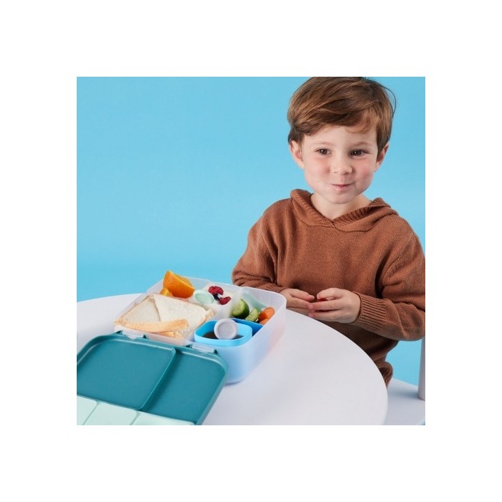 Caja almuerzo con gel refrigerante - Emerald Forest