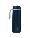 Botella térmica con boquilla plegable y asa 690ml - Midnight