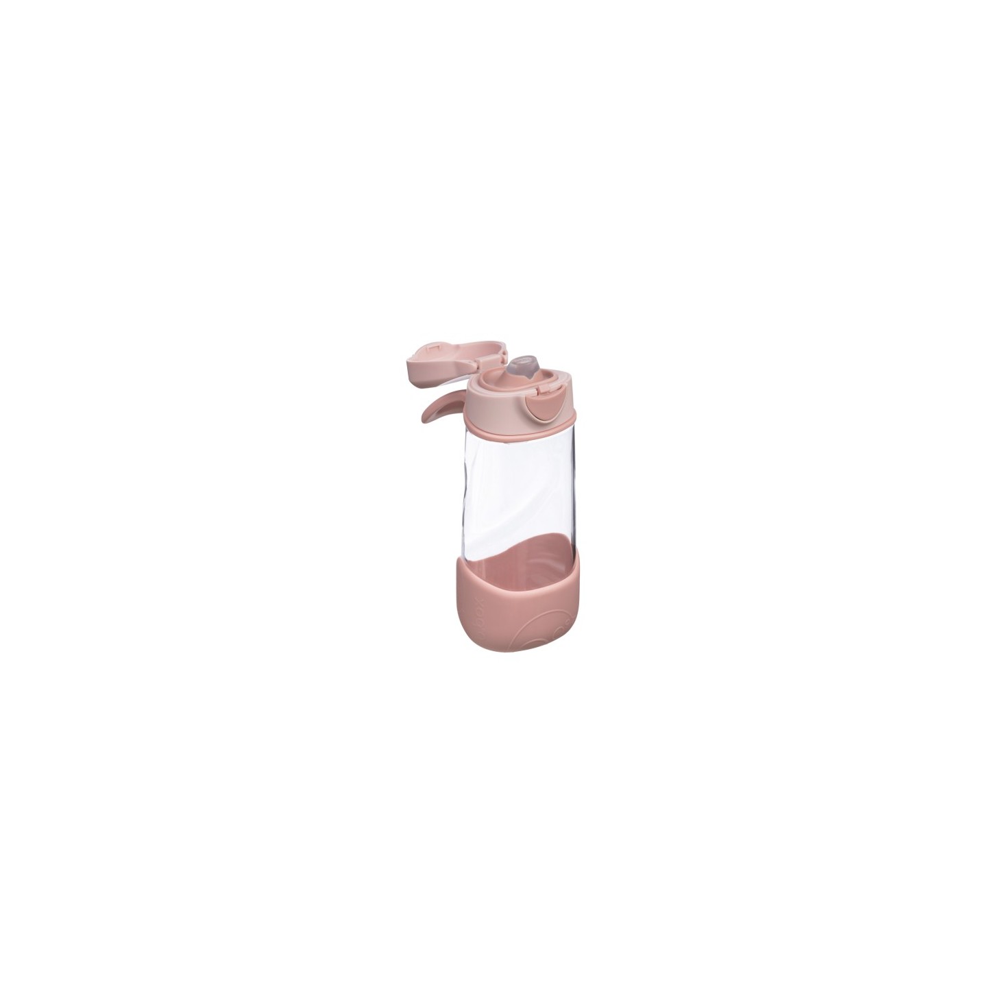 Botella de tritán con boquilla y asa 600ml - Blush Crush