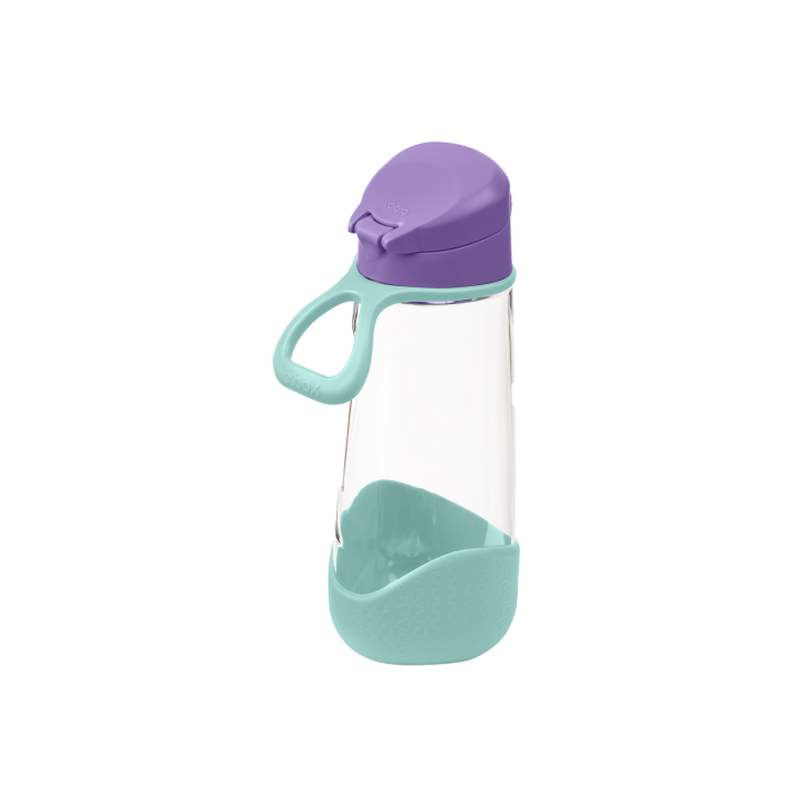 Botella de tritán con boquilla y asa 600ml - Lilac Pop