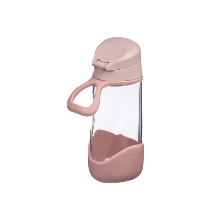 Botella de tritán con boquilla y asa 600ml - Blush Crush