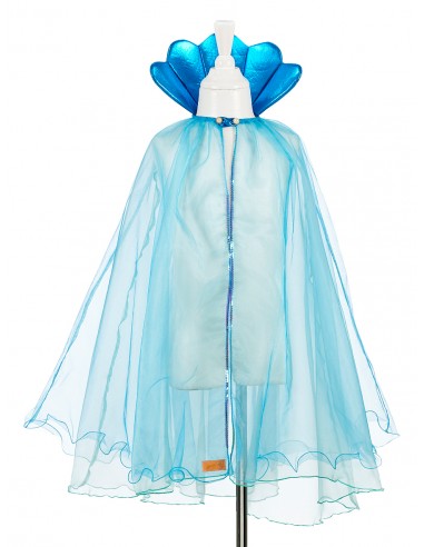 Capa Sirenita Maryola Azul 3-4 Años