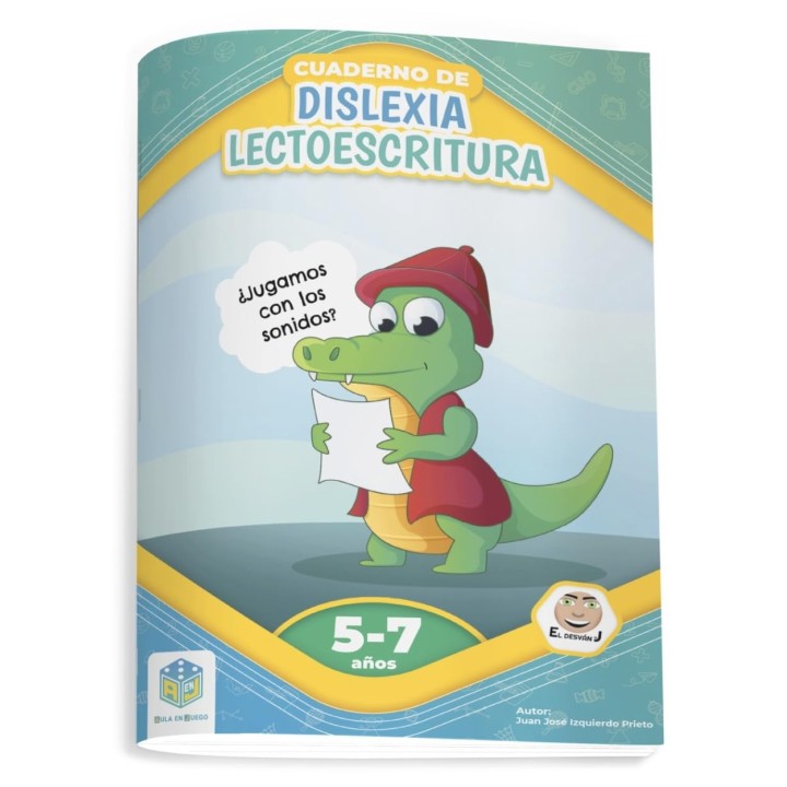 Cuaderno de Dislexia y Lectoescritura 5-7 Años
