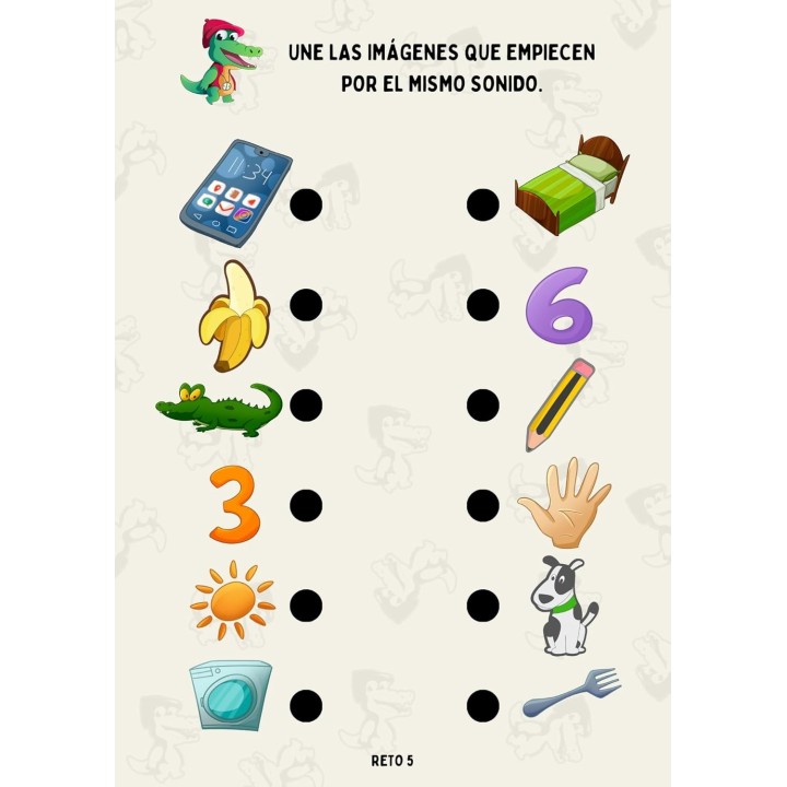 Cuaderno de Dislexia y Lectoescritura 5-7 Años