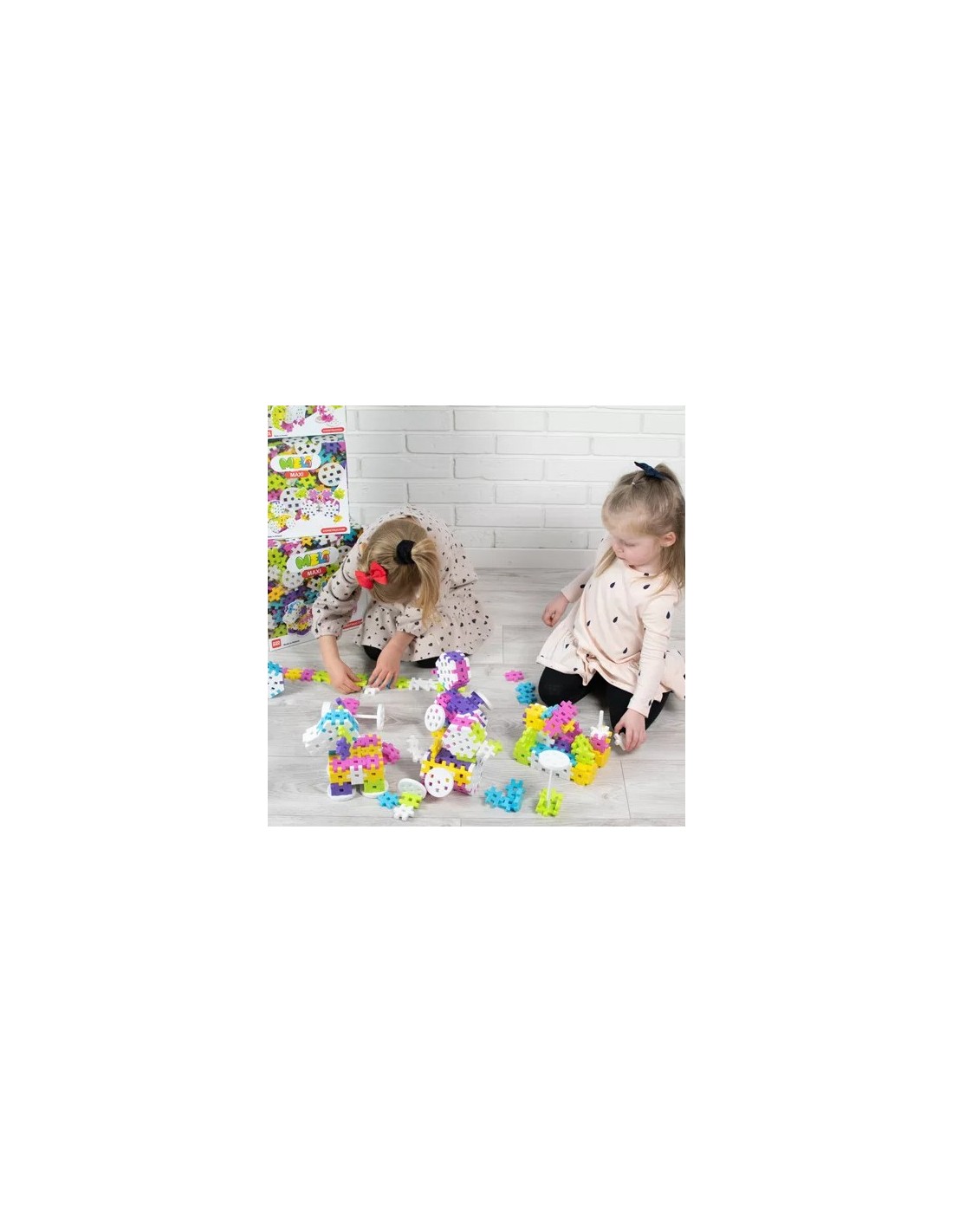 Meli Maxi Constructor 60 Piezas Pink