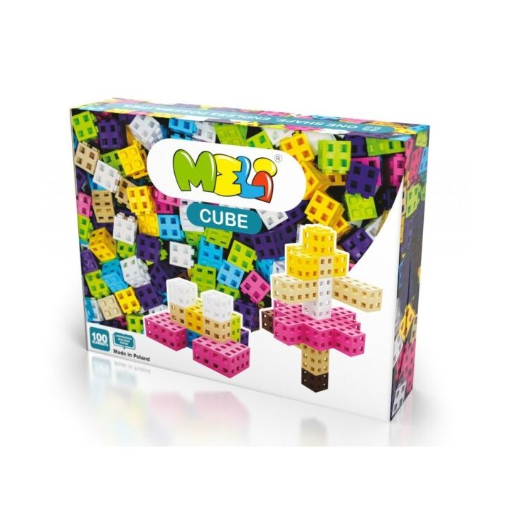 Meli Cube Pastel 100 Piezas