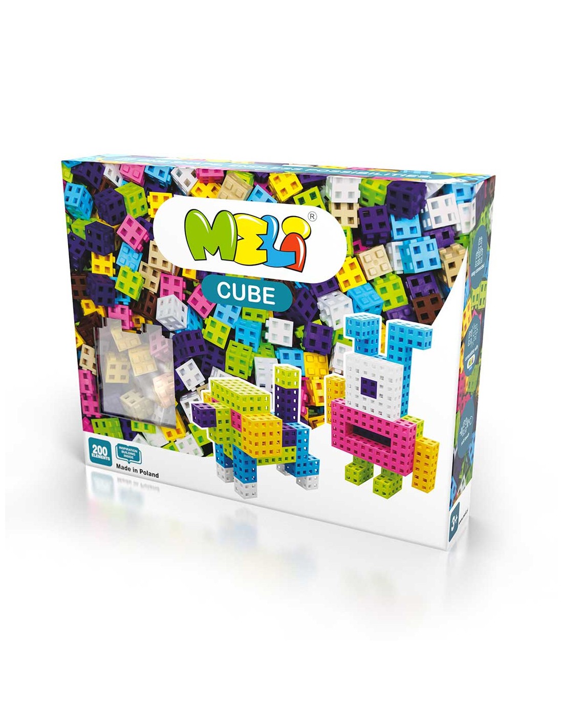 Meli Cube Pastel 200 Piezas