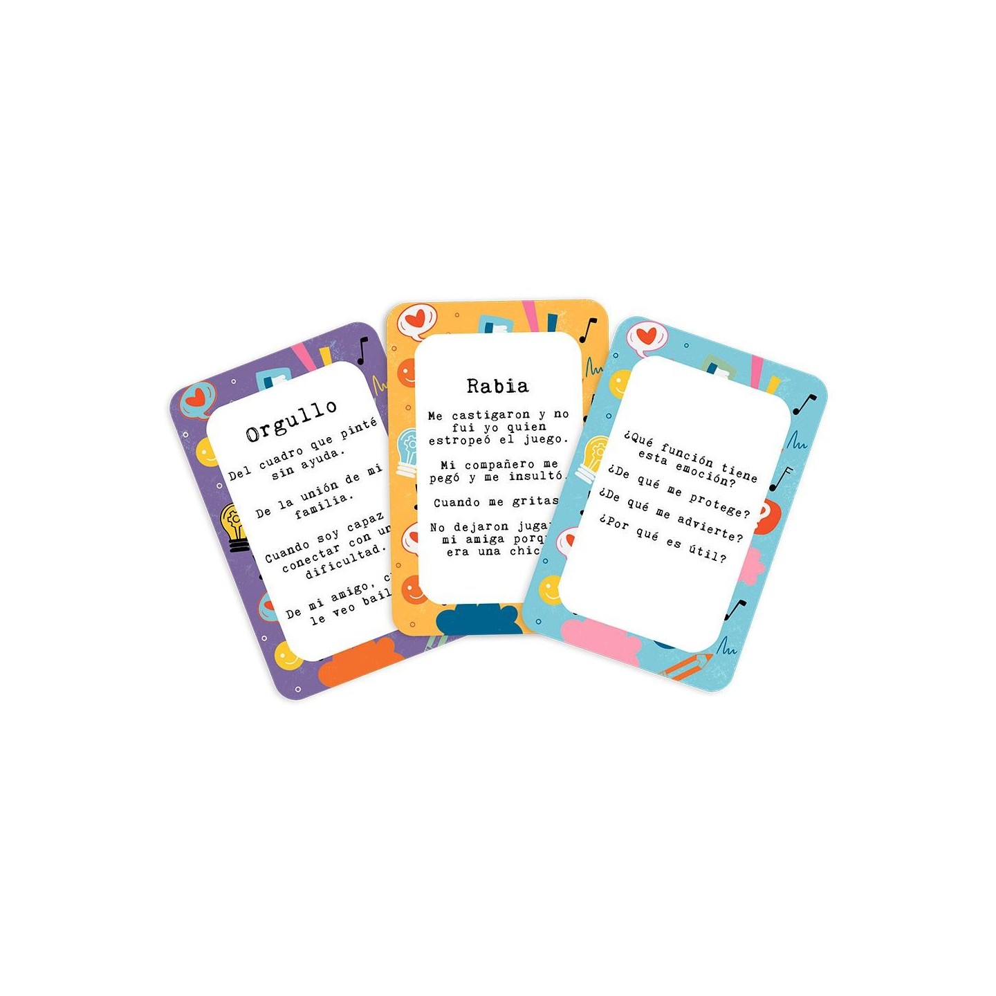 Flashcards - Vamos a hablar de las emociones