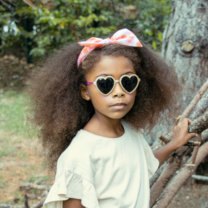 Gafas de Sol Corazon Purpurina