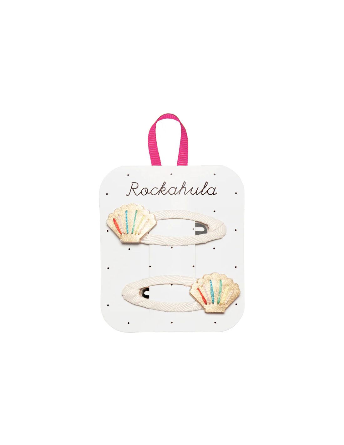 Clips Concha Arcoiris