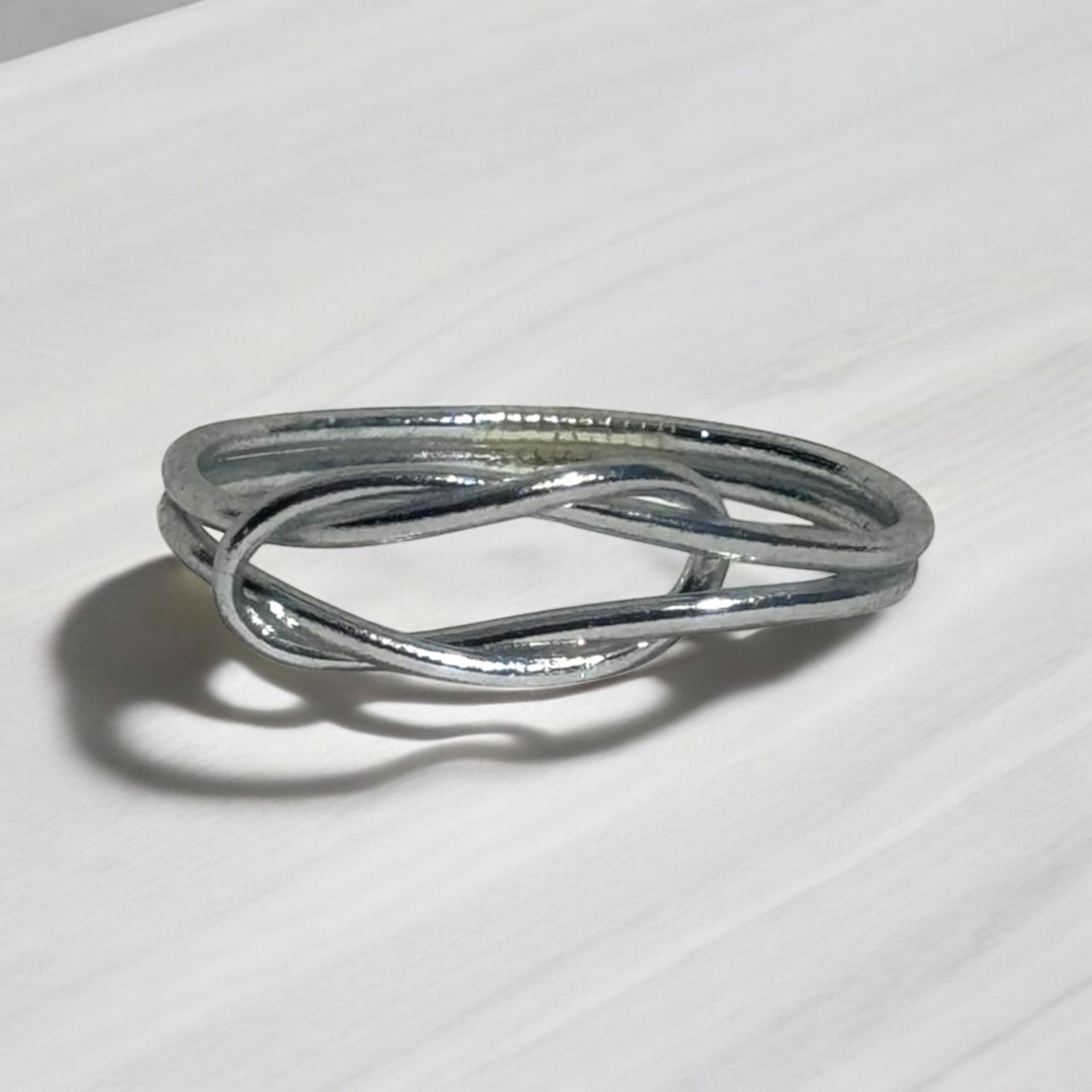 Pulsera Pan de Oro Infinity Plata