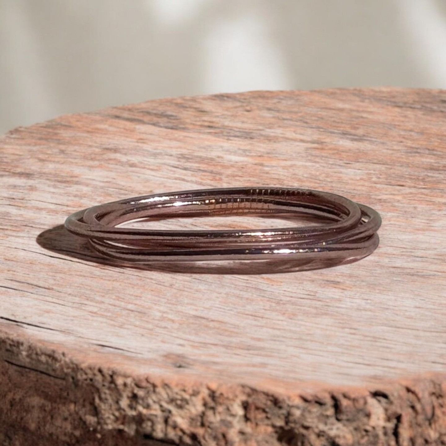 Pulsera Pan de Oro Fina Oro Rosa