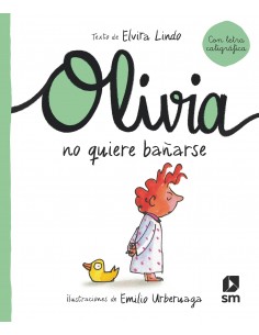 Olivia no quiere bañarse