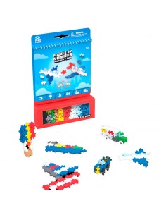Plus Plus Activity Pad - Transportes 125 Piezas