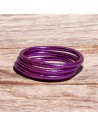 Pulsera Pan de Oro Clásica Violeta