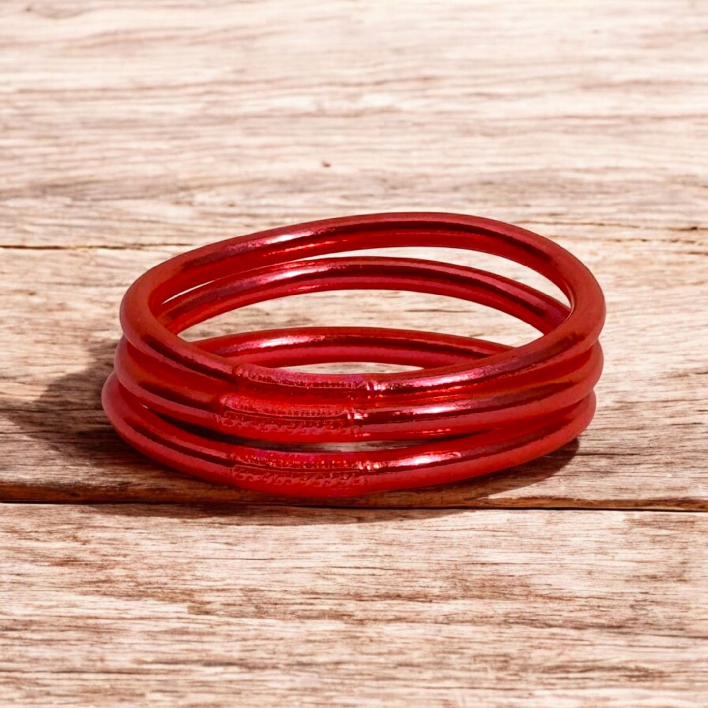 Pulsera Pan de Oro Clásica Coral