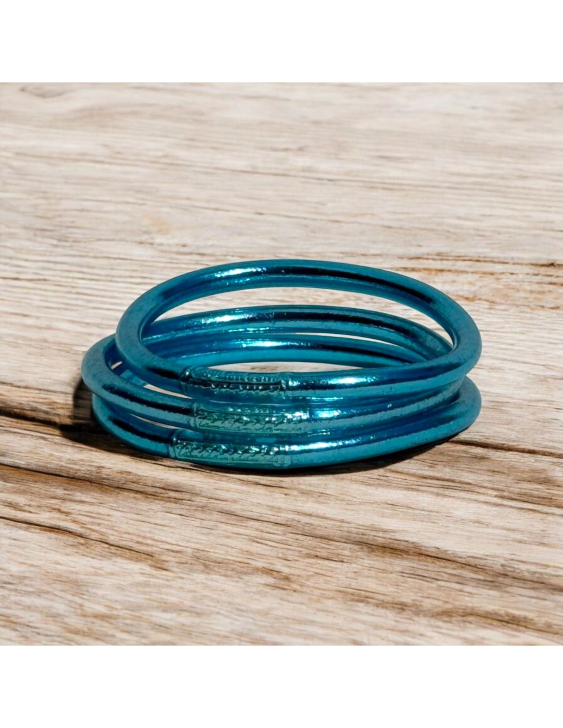 Pulsera Pan de Oro Clásica Sky Azul Suave